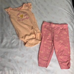 Infant Girls Tahari 2pc outfit